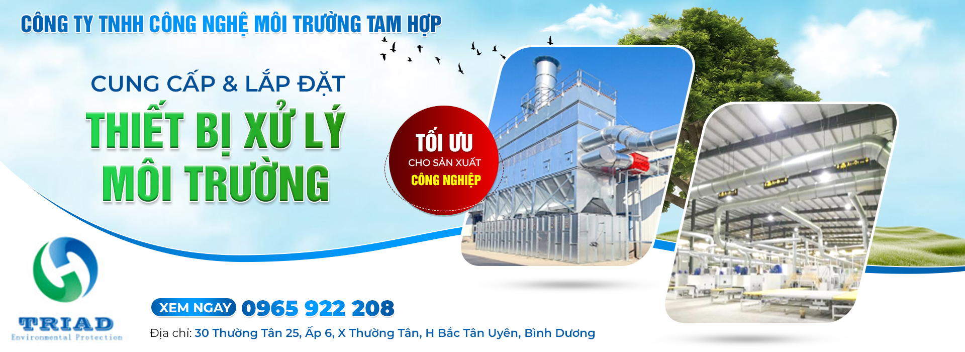 CÔNG TY TNHH CÔNG NGHỆ MÔI TRƯỜNG TAM HỢP